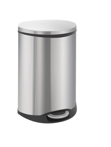 EKO Shell Step Bin - 44L - RVS