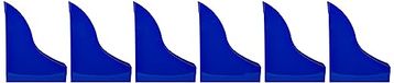 Durable 1701711040 Staande tijdschriftencassette Basic, blauw.