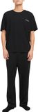 JACK & JONES JACEVEREST SS TEE AND PANTS SET W Heren T-shirt Zwart M