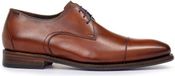 Floris van Bommel DE LOPER 16.00 Nette herenschoenen Heren veterschoen Cognac Maat 42.5