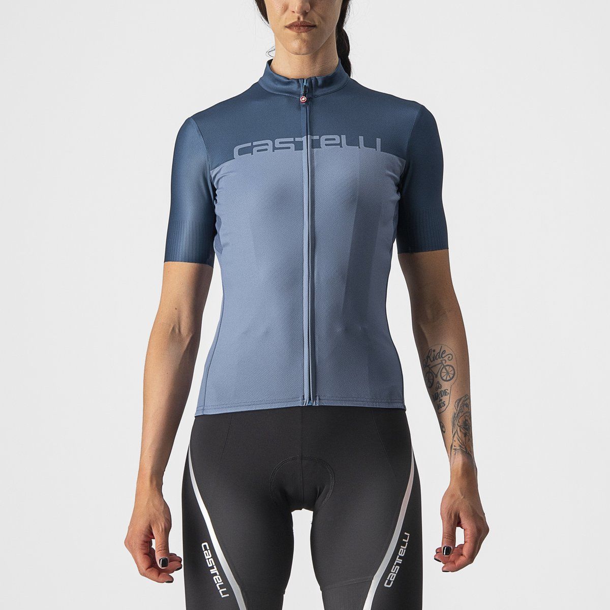 Castelli Velocissima Jersey Light - Dames - Blauw