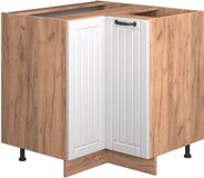 Vicco Fame-Line Hoekkast – 80.5 cm, WB Eik Wit Landhuis