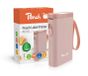 Peach PE110 imprimante d'étiquettes thermique directe 203 x 203 DPI 60 mm/sec sans fil Bluetooth rose