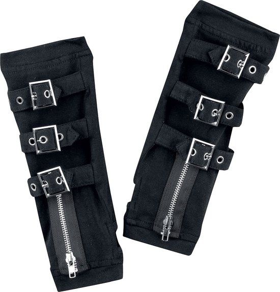 Poizen Industries Omega Armwarmer Unisex Armwarmers - Zwart