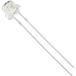 TRU COMPONENTS 1577474 Bedrade LED Wit Rechthoekig 5 mm 1000 mcd 120 ° 20 mA