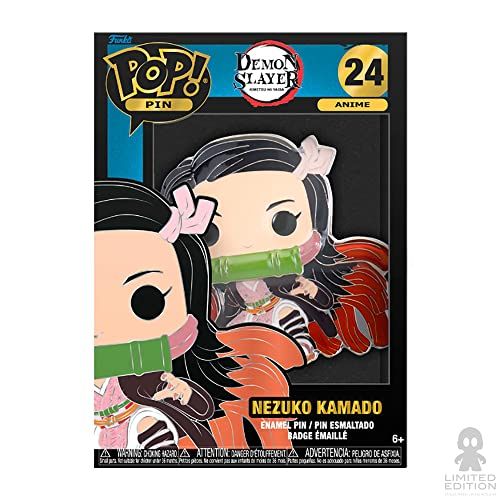 Funko DMSPP0002 Loungefly Large Pop! Pin - DEMON SLAYER: NEZUKO KAMADO