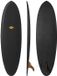 Almond Plez Phez R Series 6'4'' Planche de surf Noir 193 cm