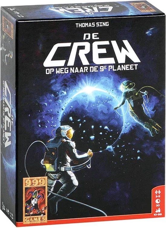 999 Games De Crew - Kaartspel - Denkspel & Educatief spel - Nederlands