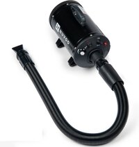 Nuvoo Professionele Hondenföhn / Waterblazer - 2200W - Zwart