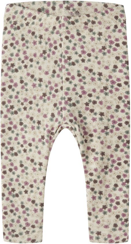 NAME IT NBFLIANNA LEGGING Baby Leggings Katoen/Modal/Elastaan Maat 56 Antique White