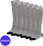 Apollo Skisokken Unisex - Badstof zool - Grijs - 39/42 - 6-Pack