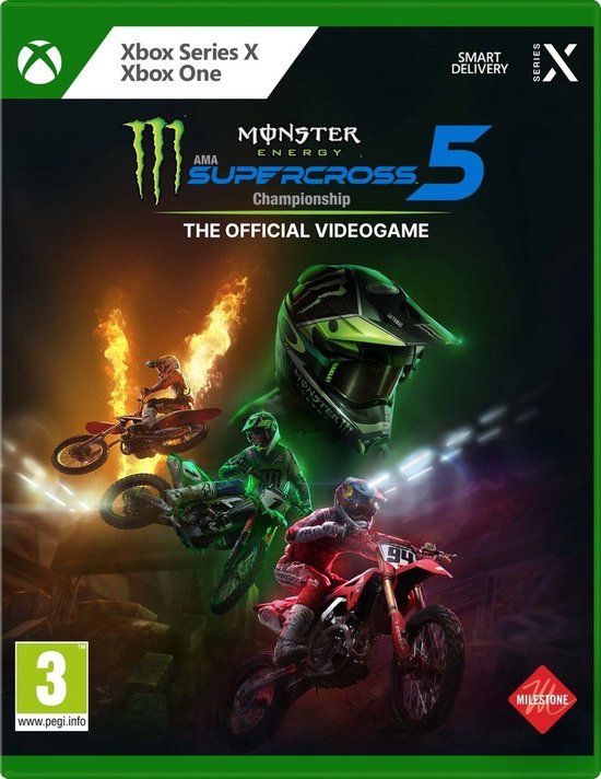 Monster Energy Supercross 5 - Xbox One / Xbox Series X