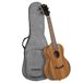 Cascha Ukelele Zebra Wood – hoogwaardig zebrahout, warm geluid, okoume hals, walnoot toets, matte afwerking, Cascha Carbon snaren, incl. draagtas - tenor