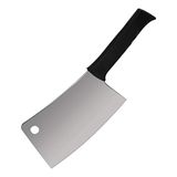 Vogue D474 RVS Cleaver, 8" Blade lengte, Zwart