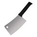 Vogue D474 RVS Cleaver, 8" Blade lengte, Zwart