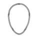 BOSS Jewelry 1580742M Ketting armband voor heren, collectie DOUBLE B ABSOLUTE roestvrij staal met dubbele bedeltjes B, Eén maat, Roestvrij staal, Geen edelsteen
