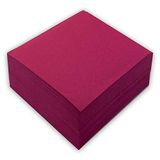 MORIGAMI, Premium servetten in standaardformaat, 1/4-voudig, 50 servetten, Airlaid afwerking, framboos (SER41007703)