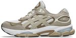 Asics Gel-NYC 2.0 "White Feather Grey" - Sneakers - Unisex - Maat 39.5 - Suède/Mesh - Wit/Grijs