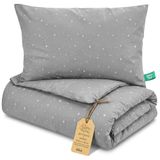 Totsy baby Melkweg Kinder dekbed zonder hoes 90x120 cm - Katoenen baby deken en kussen set