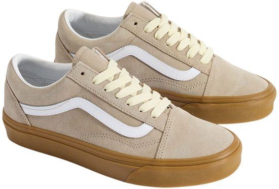 Vans Old Skool Gum Aluminum Lage Sneakers Dames 44