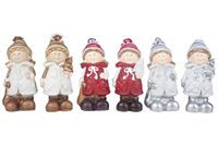 Kerstcadeau Kerstmis 49098 Figuur 2 Assortiment Willekeurig 3 Kleuren 17 cm