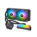 Thermaltake Floe RC240 Alles-in-één vloeistofkoeler Zwart