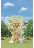 Sylvanian Families Grande Roue pour Bébés, Bébé Caniche Milo, Beige, 3+ Ans, La Crèche