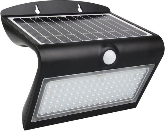 LedKoning Solar wandlamp Carl III met bewegingssensor op zonne-energie