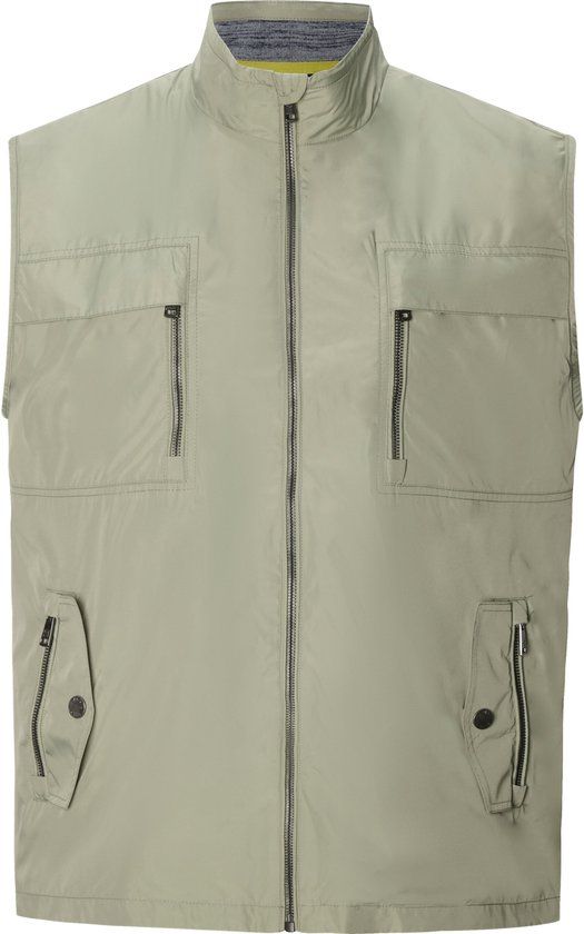 Babista herren Outdoorbodywarmer - 50 - groen - Plus Size
