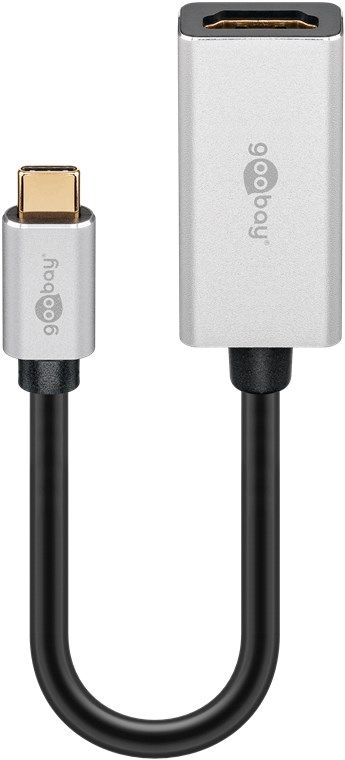 Goobay 60194 - HDMI Adapter - 0.15 m - Zwart
