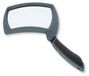 LED-loupe avec grossissement 2x, poignée pliable, dimensions 12,7 x 7,6 cm
