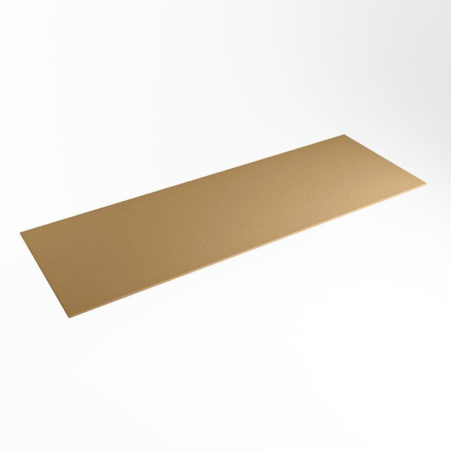 Mondiaz Mondiaz TOP 51 Topblad - 150x51x0.9cm - geschikt voor afdekplaat - Solid surface - Oro XIM49891Oro