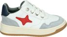 Shoesme New Outsole Sneakers Junior - NO24S001-F - Maat 29 - Wit - grijs - rood - blauw