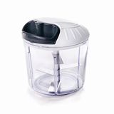 Lacor 60499 Handsnijder met 5 messen en antislip, wit, AS