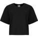 PUMA Essentials Elevated Relaxed T-shirt voor Dames, Zwart, Maat M