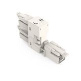 Wago 890-1686 kabel-connector Wit