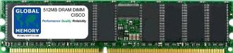 GLOBAL MEMORY 512MB DRAM DIMM GEHEUGEN RAM VOOR CISCO MEDIA CONVERGENCE SERVER MCS 7815-I1 / 7825-I1 / 7825-H1 (MEM-7815-I1-512, MEM-7825-H1-512)