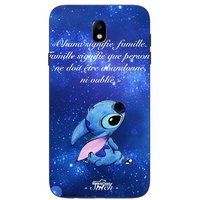 Maniacase Samsung Galaxy J7 2018 Hoesje Stitch Disney Ohana