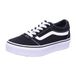 Vans Filmore herensneakers van suède, zwart/wit