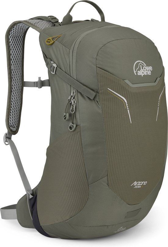 Lowe Alpine AirZone Active 18L Daypack - Light Khaki - Unisex - Hiking Backpack with Raincover
