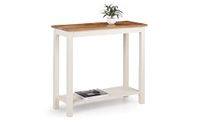Julian Bowen Coxmoor consoletafel 90 cm - ivoor en eiken