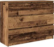 vidaXL Dressoir oud hout 100x35x76 cm