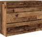vidaXL Dressoir oud hout 100x35x76 cm