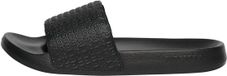 Superdry Badslippers met all-over reliëfopdruk - Heren - Slippers - Maat 42-43 - Zwart