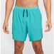 Nike Stride 2in1 7in Hardloopshorts Heren-Turkoois, Maat S