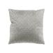 Douceur d'intérieur Kussensloop Daisy grijs, fluweel effen (40 x 40 cm)