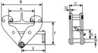 TORSO balkklem 5 ton