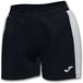 Joma Damesbroek MAXI Zwart/Wit Polyester Elastische tailleband/Trekkoord