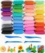 Bol Air Dry Clay - 36 kleuren boetseerklei set voor kinderen | Ultralichte boetseerklei met gereedschap | creatief speelgoed