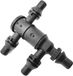 Wan GmbH Vanne de régulation de chauffage - Connecteur de tuyau d'eau Vanne d'arrêt - Réparation de chauffage de voiture - Matériau résistant à la chaleur - 10x10x10 mm